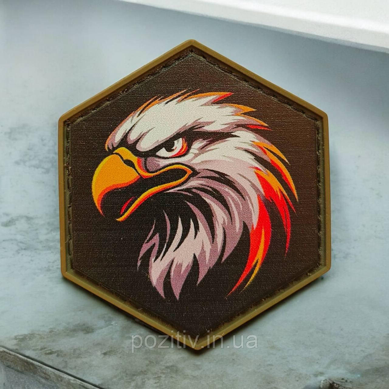 Шеврон орел на липучке пвх, фото 1