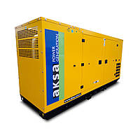 Генератор дизельний AKSA - A6CRX69TI, трифазний 230/400V, 50Hz, 200KVA (160КВт), об'єм 271л