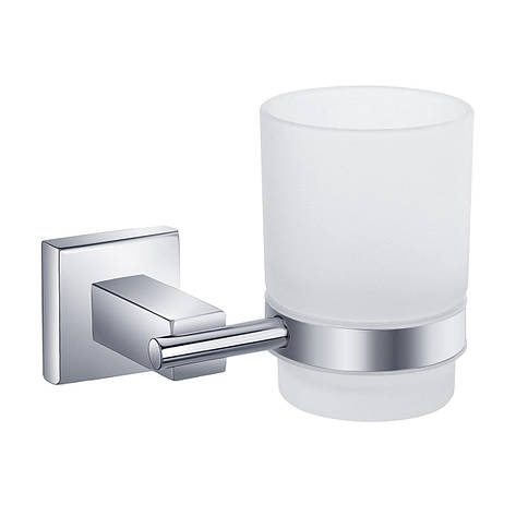 Стакан для зубних щіток настінний PERLA SOLID (PSA5230) хром, фото 1
