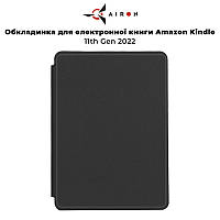 Обкладинка для електронної книги AIRON Premium для Amazon Kindle 11th Gen 2022 в чорному кольорі.Хіт!