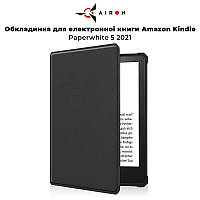 Обкладинка для електронної книги AIRON Premium для Amazon Kindle Paperwhite 5 2021 чорного кольору.Хит!