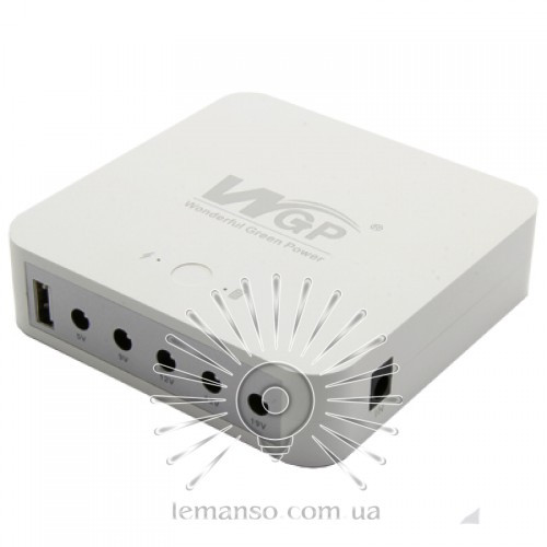 Mini UPS powerbank 18W 3*4400мАч для роутера, 5V/9V/12V/19V White