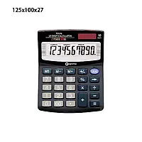 Калькулятор (10-розрядний літієва та сонячна батареї,чорний) Optima O75526