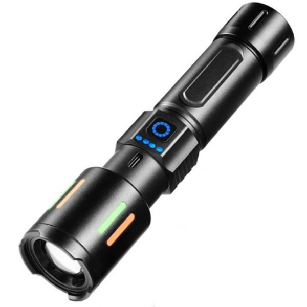 Ліхтар ручний з індикатором заряду NIGHT VISION FLUORESCENCE CB-611-TG Чорний