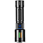 Ліхтар ручний з індикатором заряду NIGHT VISION FLUORESCENCE CB-611-TG Чорний, фото 5