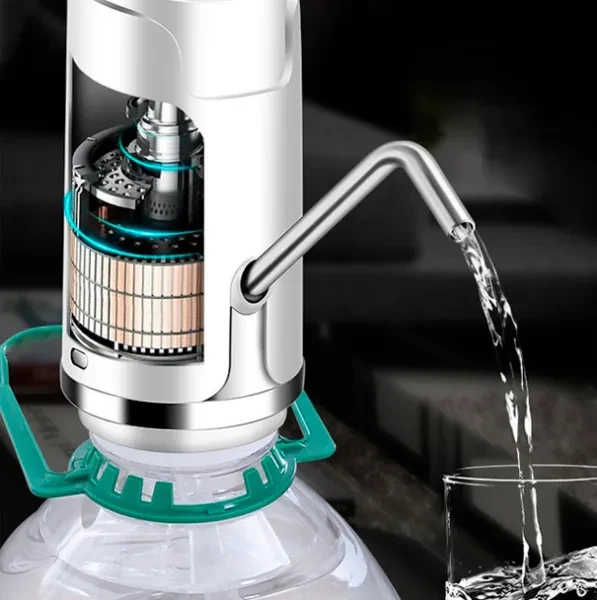 Помпа для води KASMET Pump Dispenser PD2 Silver (UFTPD2silver), фото 1