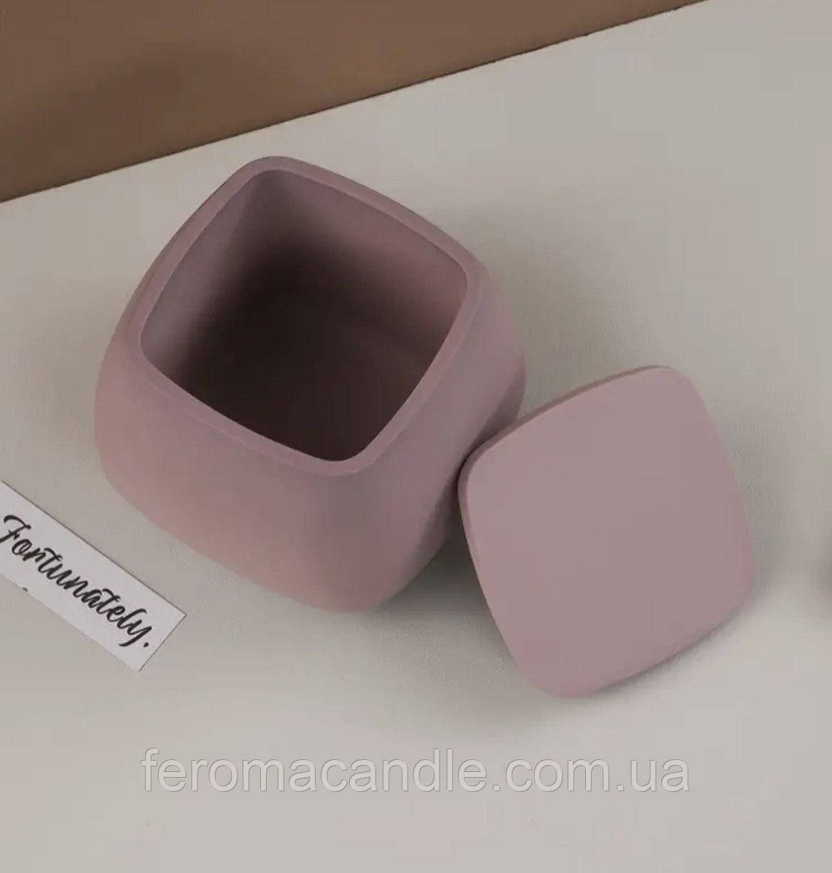 Силіконова форма для контейнерних свічок «Puff»