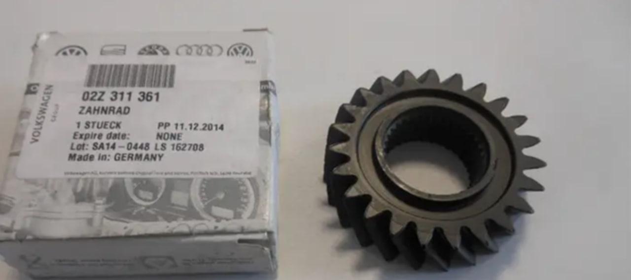 Шестерня 5-ї передачі ведома VAG vw t5, 02Z311361