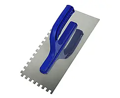 Затирка (гладилка) з нержавіючої сталі 130 Х 270 мм зуб 8*8