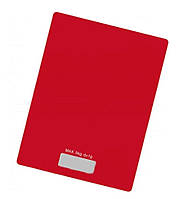 Електронні кухонні сенсорні ваги Livstar Lsu-5005, red