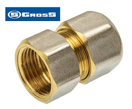 Муфта 20*3/4"В металопластикова розбірна з внутрішньою різьбою