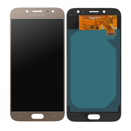 Дисплей для Samsung J730 Galaxy J7 2017 з сенсорним склом (Золотий) TFT Incell
