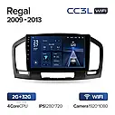 Штатна магнітола Teyes CC3L Wi-Fi Buick Regal For Opel Insignia 1 (2009 - 2013), фото 3