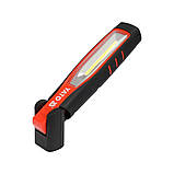 Лампа світлодіодна для майстерні 3.7 В акумулятор Li-Ion (4 режими) 2 гачки зарядний USB пристрій Yato YT-08524, фото 7