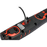 Лампа світлодіодна для майстерні 3.7 В акумулятор Li-Ion (4 режими) 2 гачки зарядний USB пристрій Yato YT-08524, фото 9