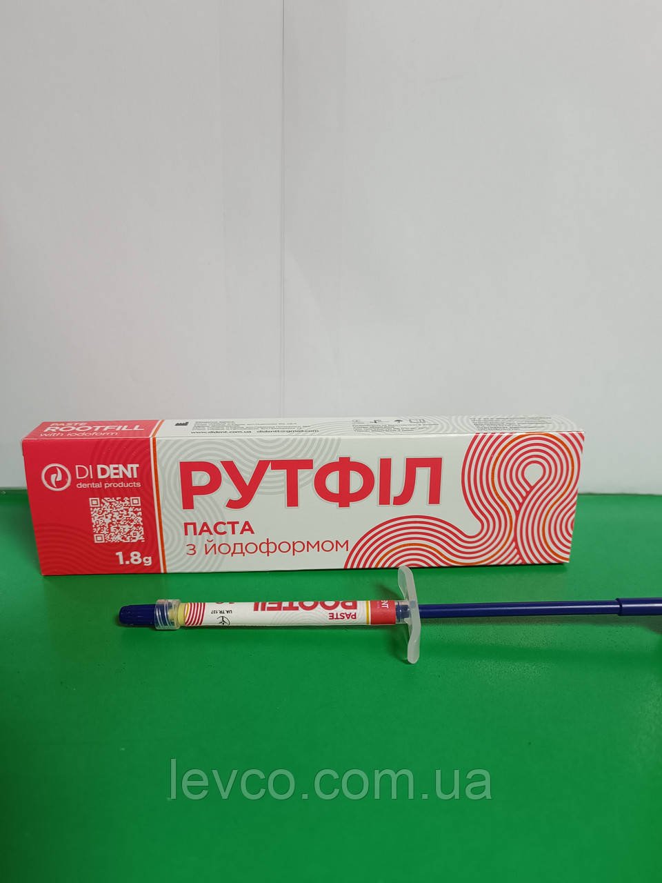 РУТФІЛ ( Rootfill ) ПАСТА З ЙОДОФОРМОМ ДДЯ ПЛОМБУВАННЯ КАНАЛІВ ДІДЕНТ, фото 1