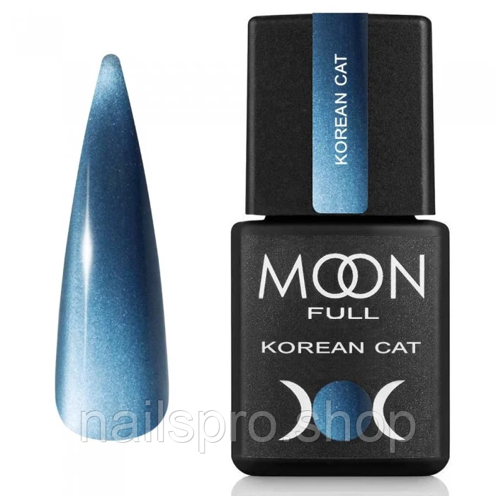Гель-лак Moon Full Korean Cat No01 Космічний Сапфір, 8 мл