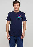Футболка Мальта жд-2 XL Темно-синя, фото 3