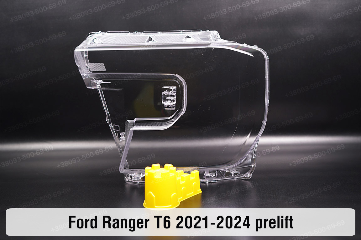 Скло фари Ford Ranger T6 (2021-2024) дорест ліве