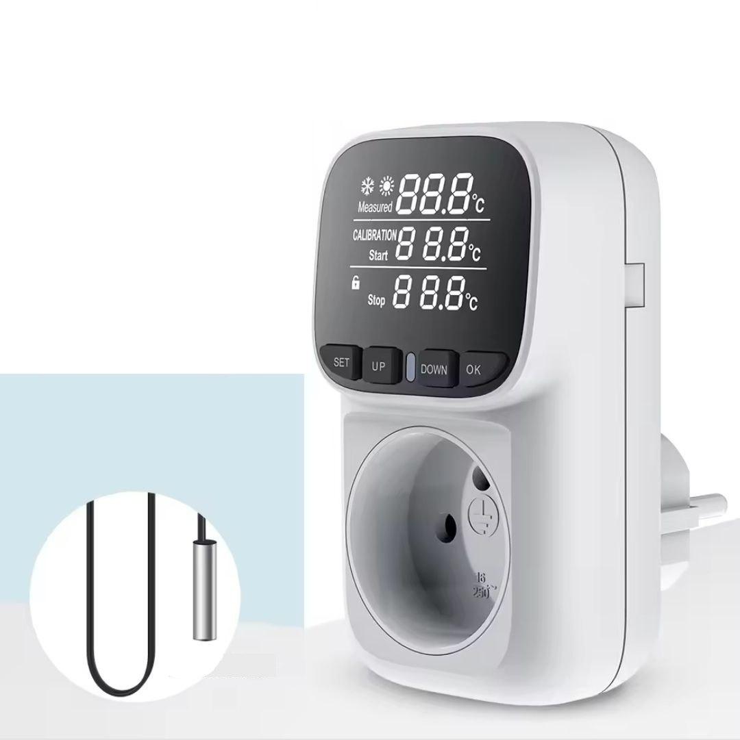 Цифрова розетка 220 В 16 А регулятор температури з термостатом і таймером Digoo VA050EU