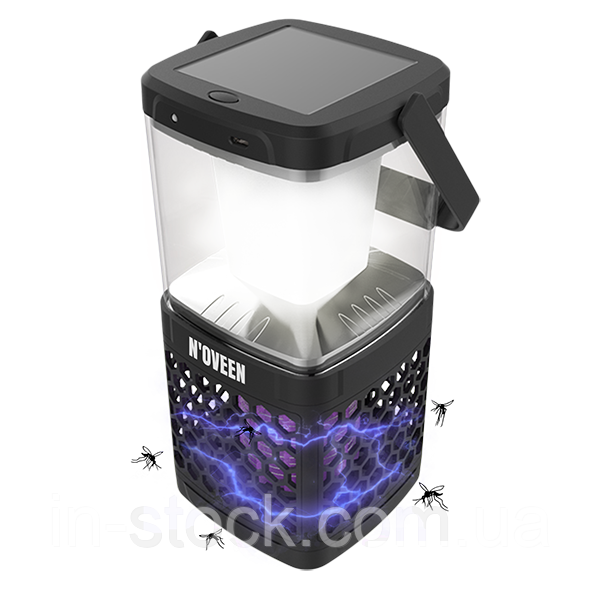 Інсектицидна лампа Noveen IKN895 LED на сонячній батареї
