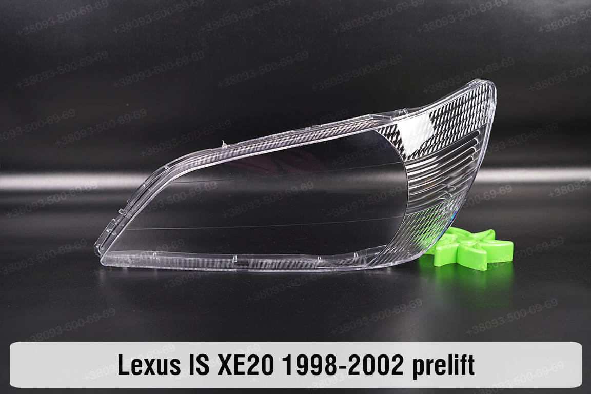 Скло фари Lexus IS XE20 (1998-2002) дорест ліве, фото 1