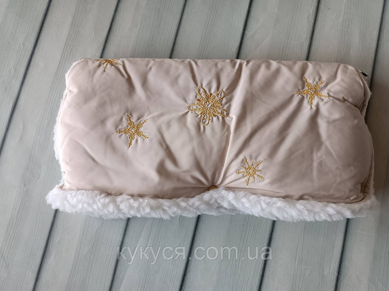 Муфта для коляску на овчині, фото 1