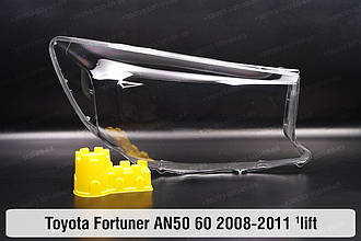 Скло фари Toyota Fortuner AN50 60 (2008-2011) 1 рест праве