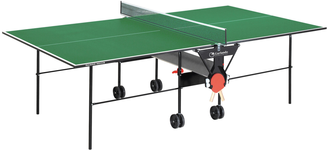 Тенісний стіл Garlando Training Indoor 16 mm Green (C-112I)