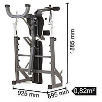 Лава для жиму Toorx Weight Bench WBX 90 WBX-90, фото 3