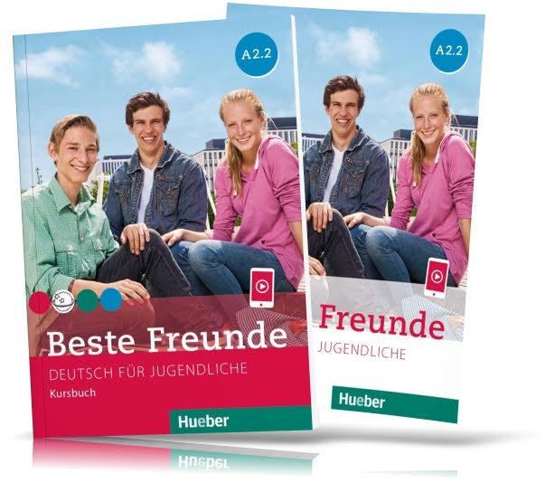 Beste Freunde A2.2, Deutsch Kursbuch + Arbeitsbuch (Hueber)