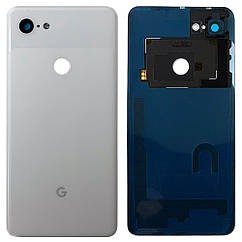 Задня кришка Google Pixel 3 XL біла оригінал Китай зі склом камери