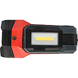 Ліхтар світлодіодний з ручкою 2в1 аккум. Li-Ion 3.7В (8 Ач) 9 режимів (600/1000Lm) зарядний USB-C Yato YT-08548, фото 6
