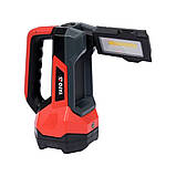 Ліхтар світлодіодний з ручкою 2в1 аккум. Li-Ion 3.7В (8 Ач) 9 режимів (600/1000Lm) зарядний USB-C Yato YT-08548, фото 8