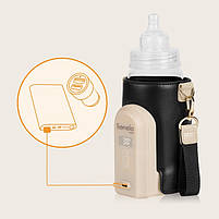 Підігрівач пляшок  Lionelo THERMUP GO EVO BLACK GOLD, фото 4
