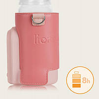 Підігрівач пляшок Lionelo THERMUP GO EVO CORAL PINK, фото 6
