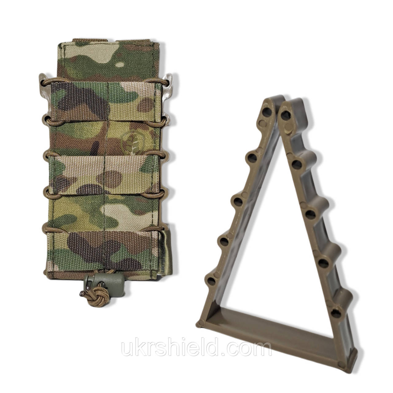 Підсумок на 1 магазин з пластиковими боками 5.45 / 7.62 | Мультикам Original | Ukr shield
