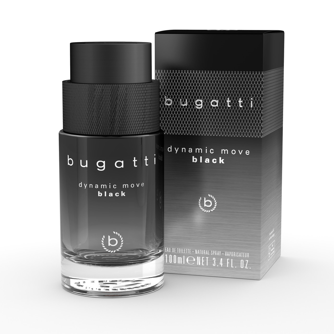 Туалетна вода для чоловіків Bugatti "Dynamice Move black" , 100 мл