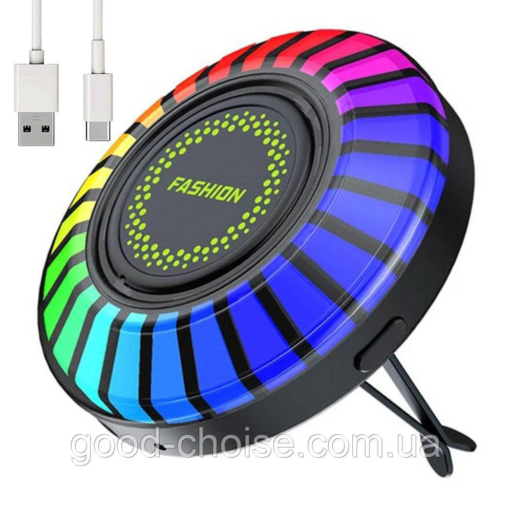 Автомобільна підсвітка RGB у вигляді ритму 2в1, від USB, F5 / Підсвітка салону / Еквалайзер в машину