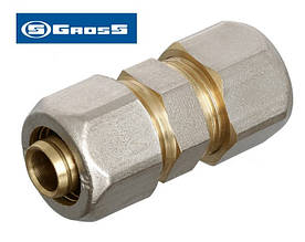 Муфта 20*20 з’єднувальна металопластикова розбірна