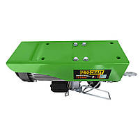 Підйомник (тельфер) Procraft TP1000, 1600 Вт, 1000 Кг, підйом 20м, трос 6 мм, швидкість 8 м/хв, фото 3