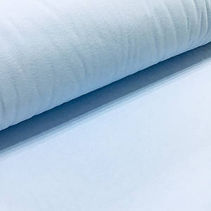 Фланелева тканина світло-блакитна однотонна (шир. 2,4 м) (FL-N-0187)