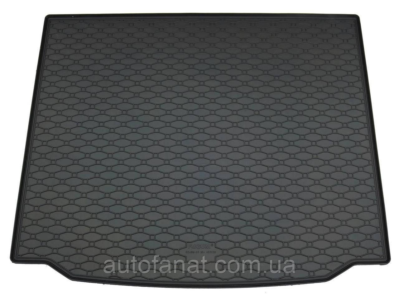 Килимок у багажник BMW X3 (G01) 2017-, гумовий Rigum Чехія (403039)