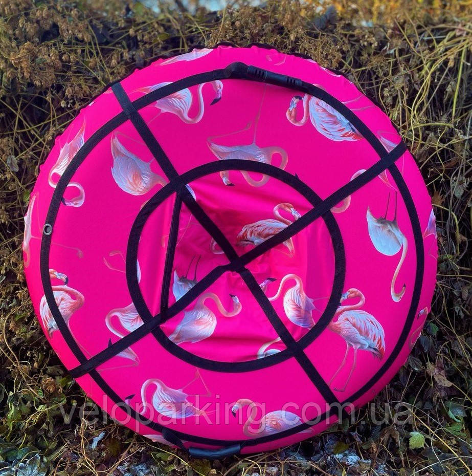 Тюбінг (ваташка) 100 і 120 см, з камерою та ручками, надувні санки дитячі, підліткові, крижана пВХ