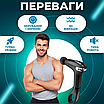 Масажер для тіла перкусійний імпульсний потужний ручний ударний акумуляторний пістолет для м'язів, фото 3