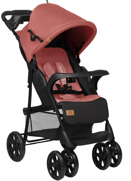 Прогулянкова коляска Lionelo EMMA PLUS CORAL PINK, фото 1