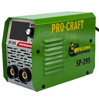 Інверторний зварювальний апарат Procraft SP295 NEW, 20-295 А, MMA
