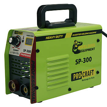 Інверторний зварювальний апарат Procraft SP300, 300 А, MMA, IP21