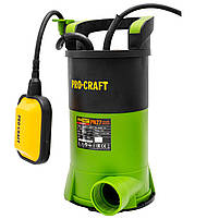 Дренажно-фекальний насос Procraft PN27, потужність 750 Вт, продуктивність 14000 л/год, напір 8 м, IPX8, фото 5