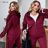 Стильний костюм двійка батальний 1097 лз, фото 3